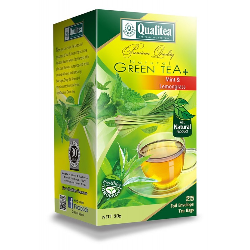 Natural Green Tea Mint&Lemongrass Q012 - SKLADEM V ÚNORU