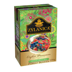 ZA003 GREEN TEAWITH FOREST BERRIES 100g.